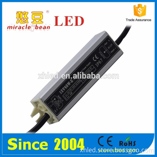 DC 2 Years Warranty CE & RoHS Certificates Waterproof Shell 40W 12 Volt 5 Amp Waterproof Led Power Supply